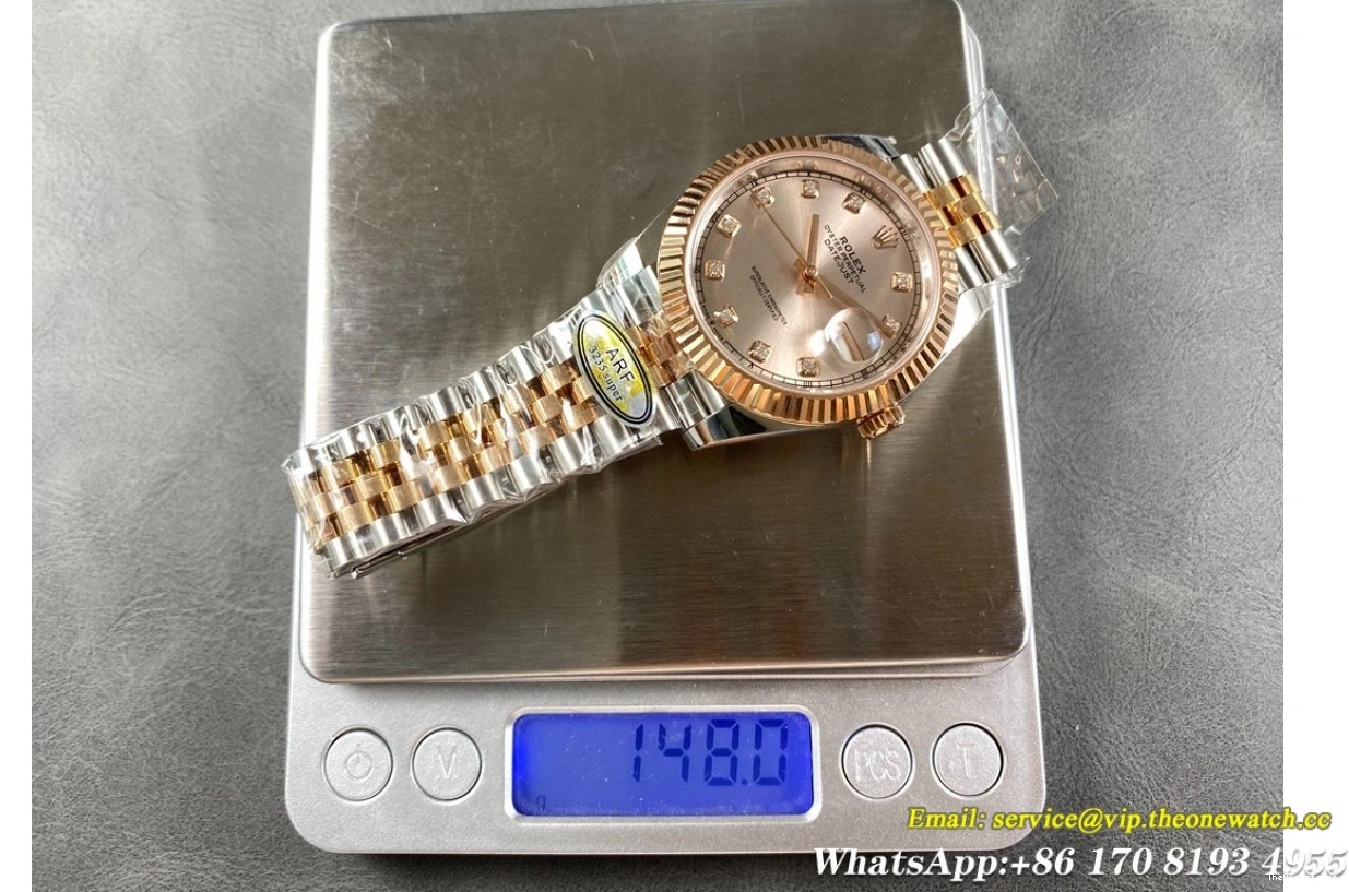 RG Datejust SS ARF 126331 SH3235(Tungsten Heavy 41mm Jub Version) Champagne Dia 0312